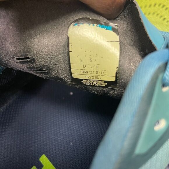 Hoka One One Mens 10.5 Blue Mach 2 Running Walking Low Top Laced Up - Picture 11 of 11